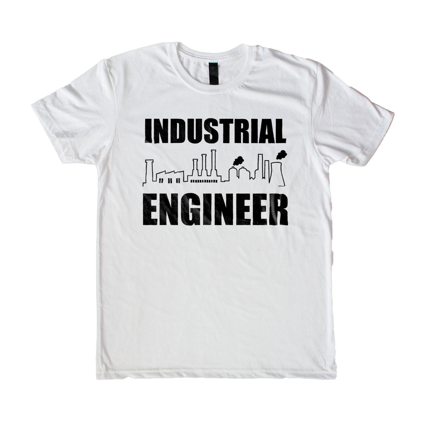 Playera para ingeniero cuello redondo de Ingeniero Industrial