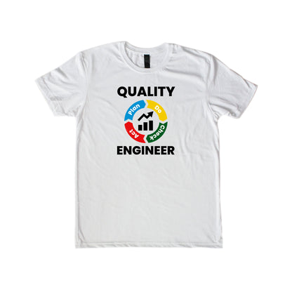 Playera para ingeniero cuello redondo de Ingeniero de calidad