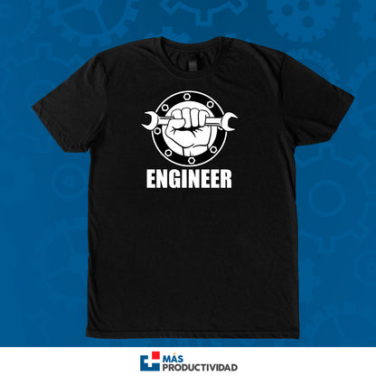 Playera para ingeniero cuello redondo de ingeniero