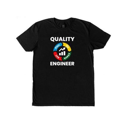 Playera para ingeniero cuello redondo de Ingeniero de calidad