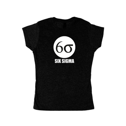 Playera para ingeniera cuello redondo de Six Sigma