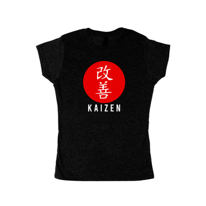 Playera para ingeniera cuello redondo Kaizen