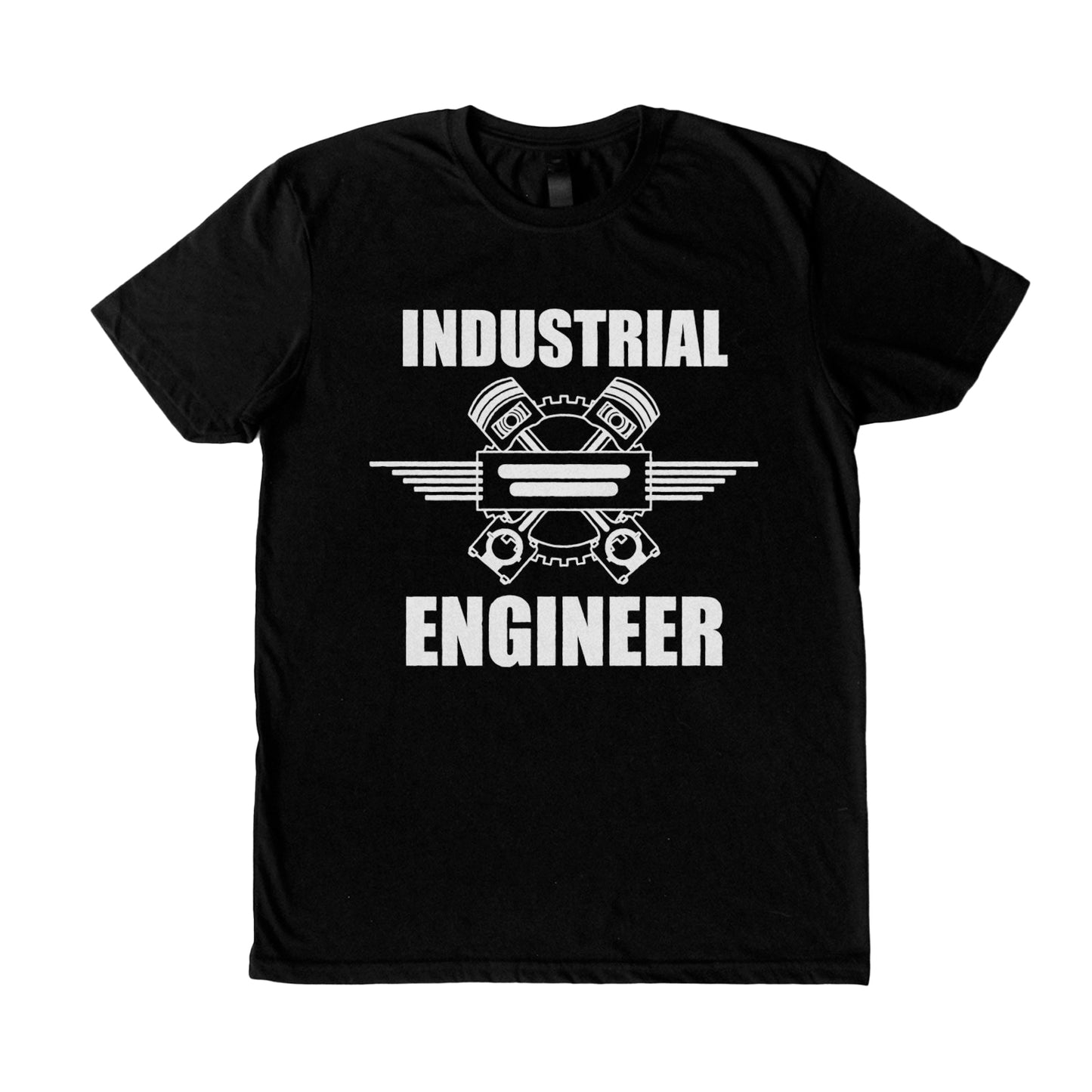 Playera para ingeniero cuello redondo de Ingeniero Industrial