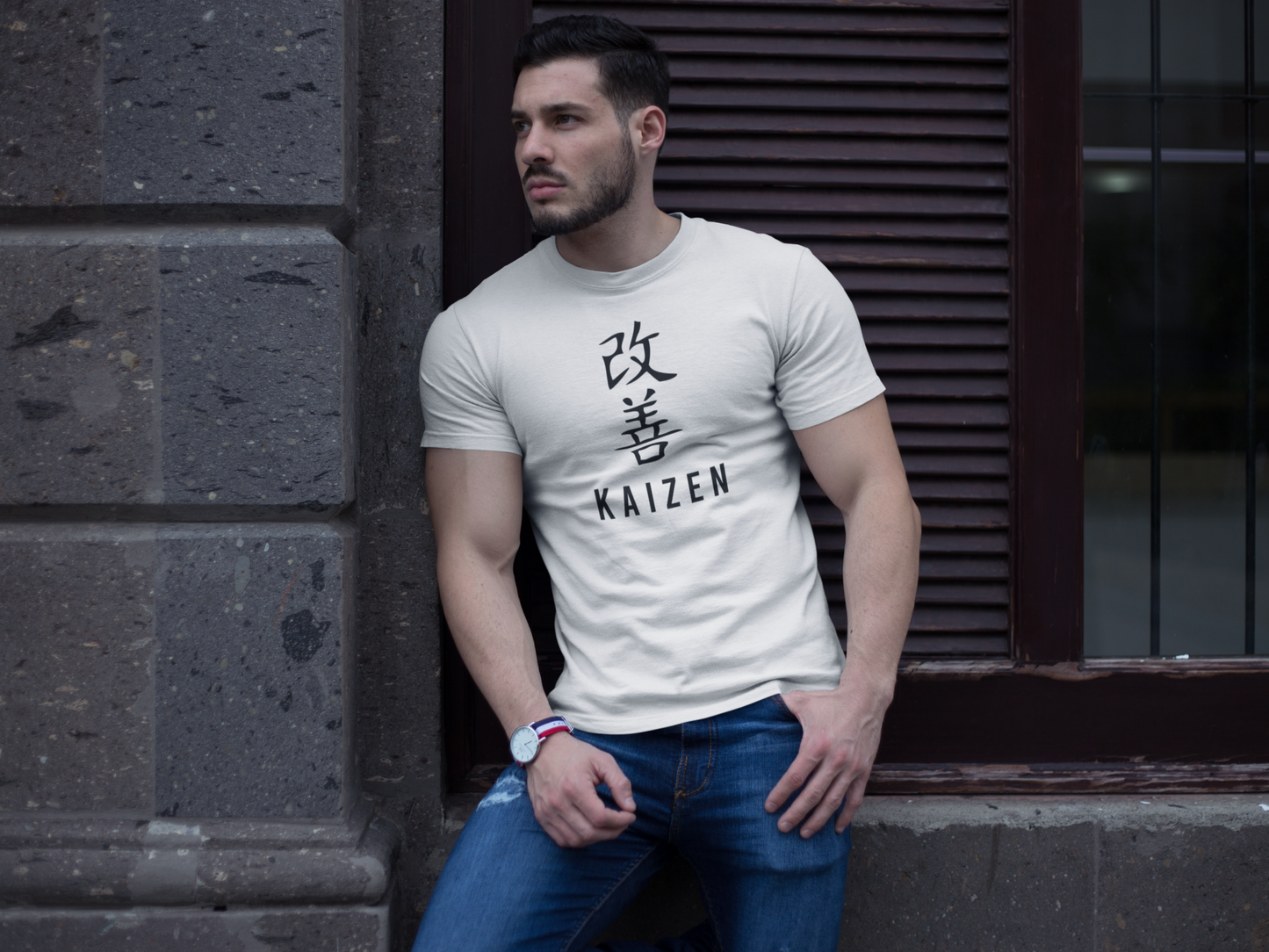 Playera para ingeniero cuello redondo Kaizen