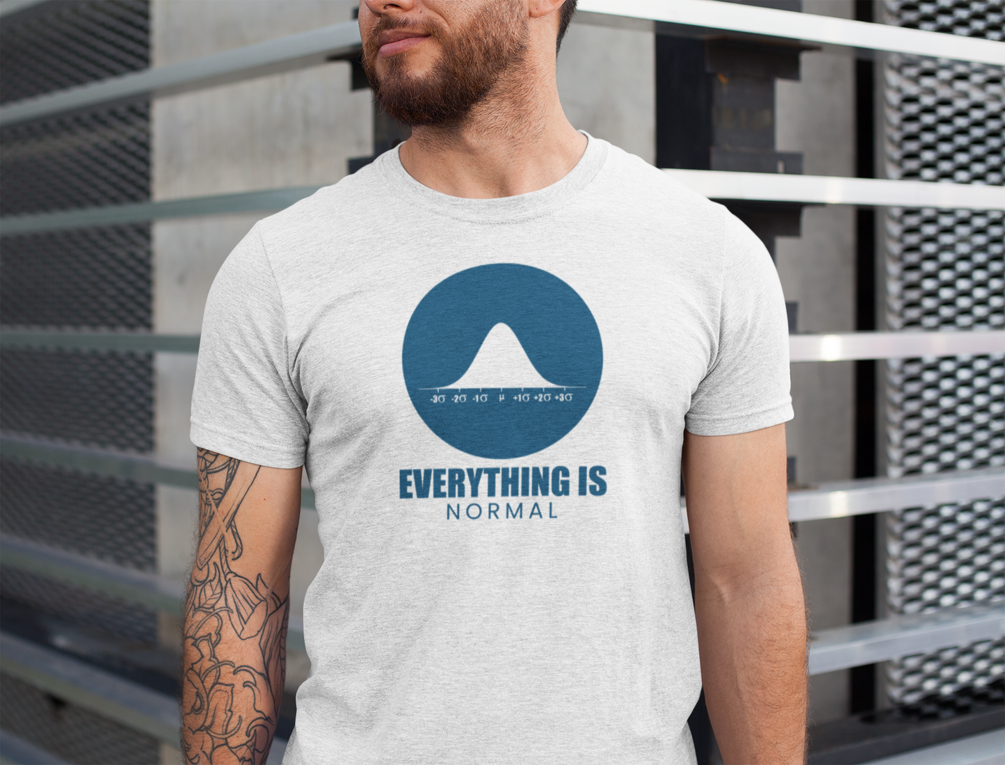 Playera para ingeniero cuello redondo de Distribución normal 3