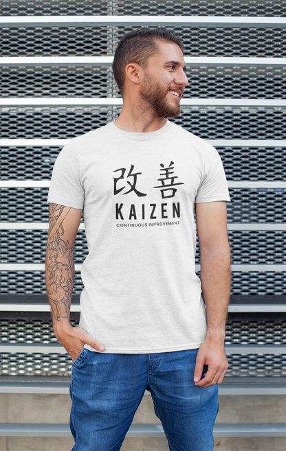 Playera para ingeniero cuello redondo Kaizen