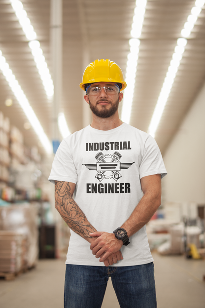 Playera para ingeniero cuello redondo de Ingeniero Industrial