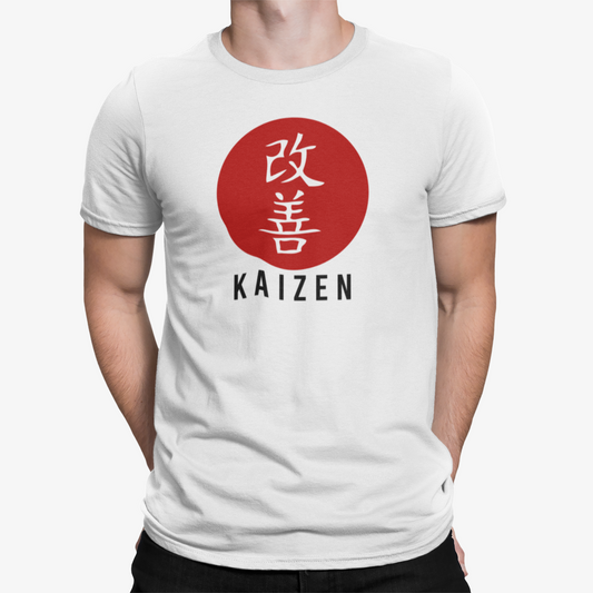 Playera para ingeniero cuello redondo Kaizen