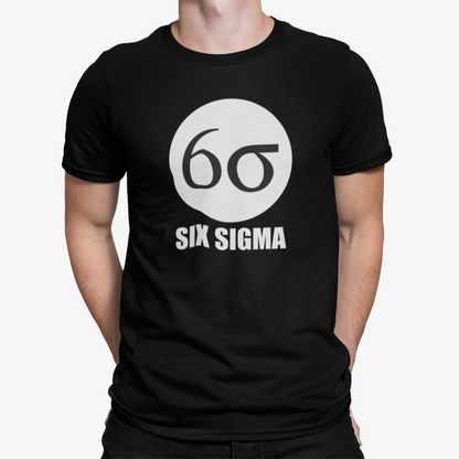 Playera para ingeniero cuello redondo de Six Sigma 2