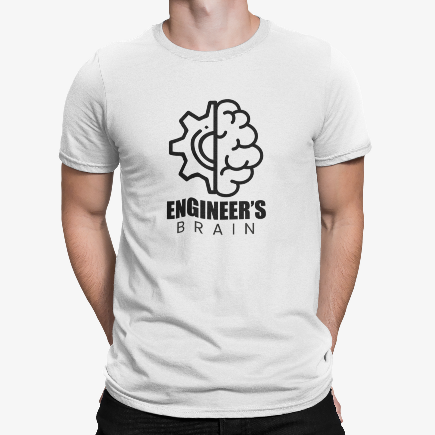 Playera para ingeniero cuello redondo mentalidad de ingeniero 1