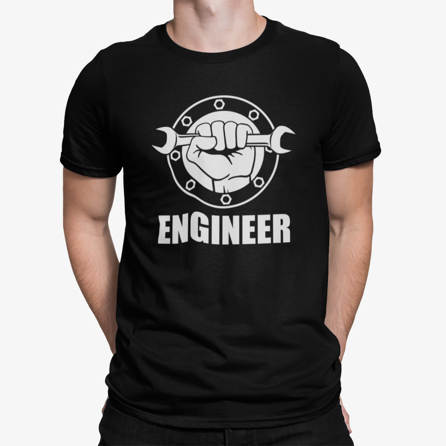 Playera para ingeniero cuello redondo de ingeniero