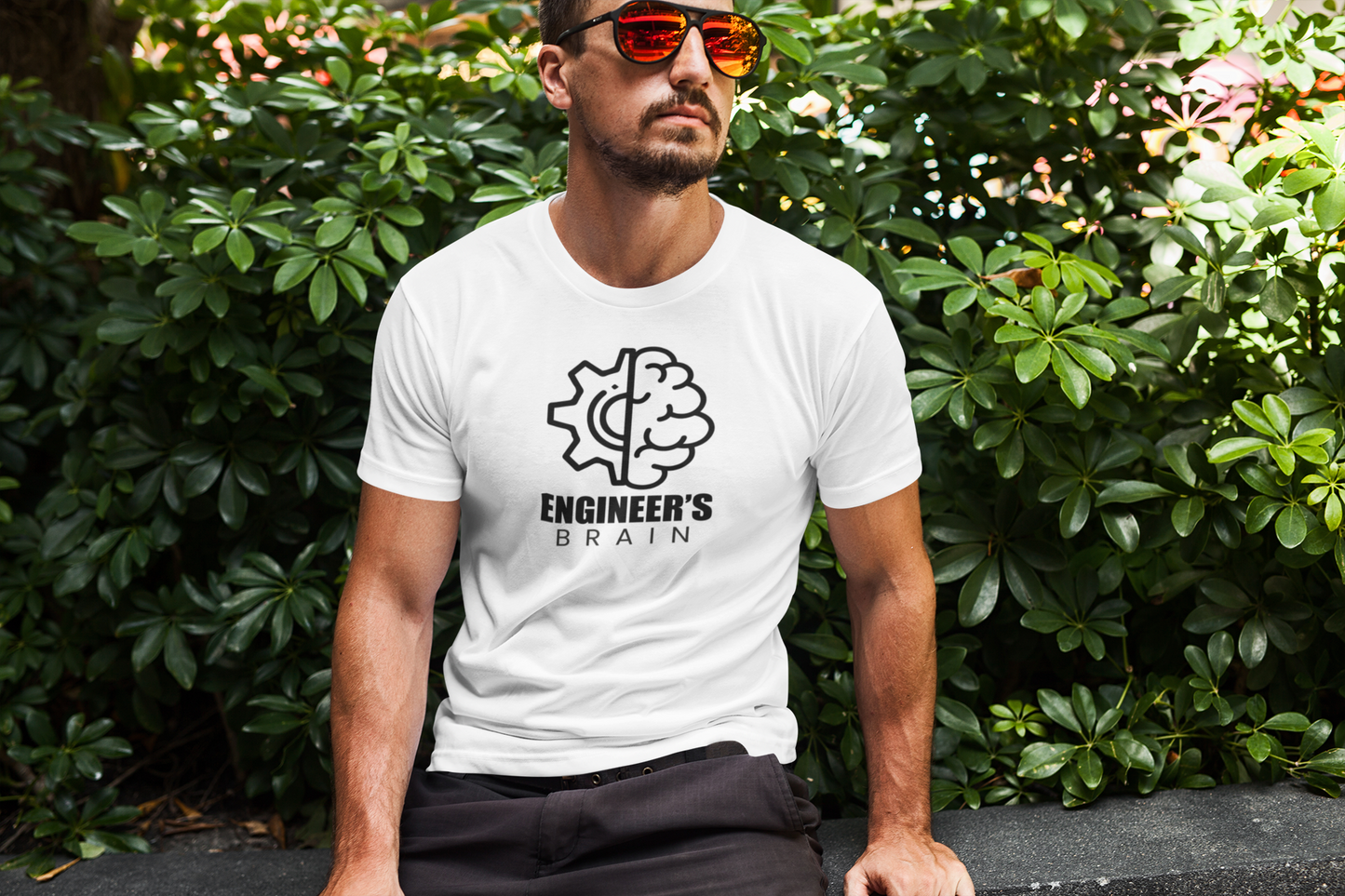 Playera para ingeniero cuello redondo mentalidad de ingeniero 1