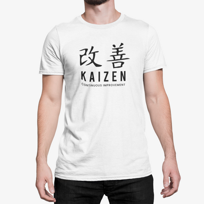 Playera para ingeniero cuello redondo Kaizen