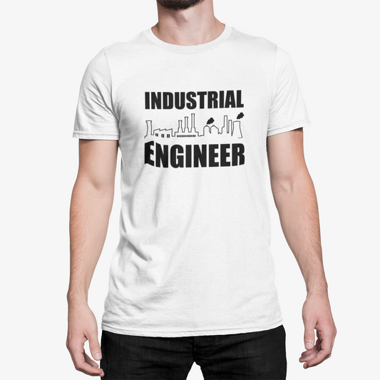 Playera para ingeniero cuello redondo de Ingeniero Industrial