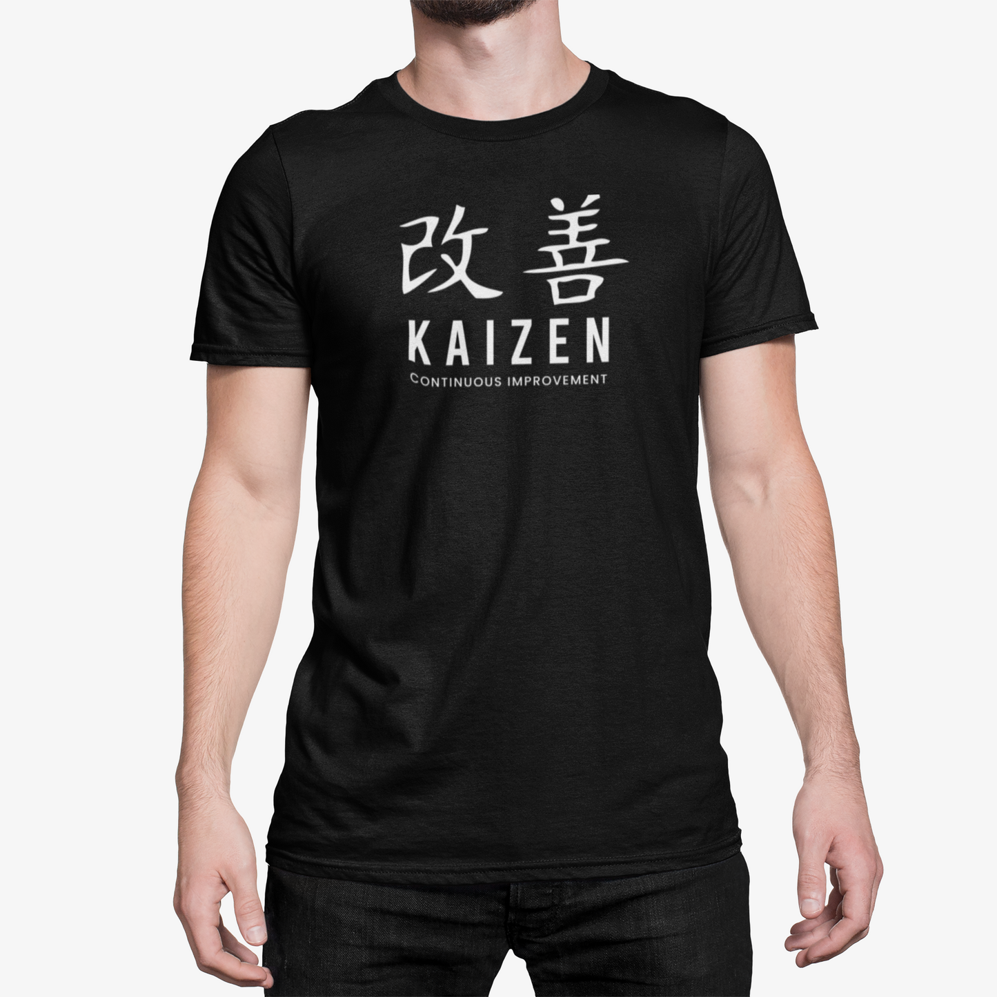 Playera para ingeniero cuello redondo Kaizen